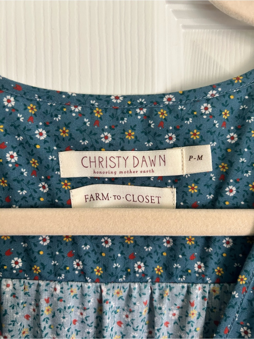 Christy Dawn The Dawn Dress - Essence Blue PM - Picture 2 of 5